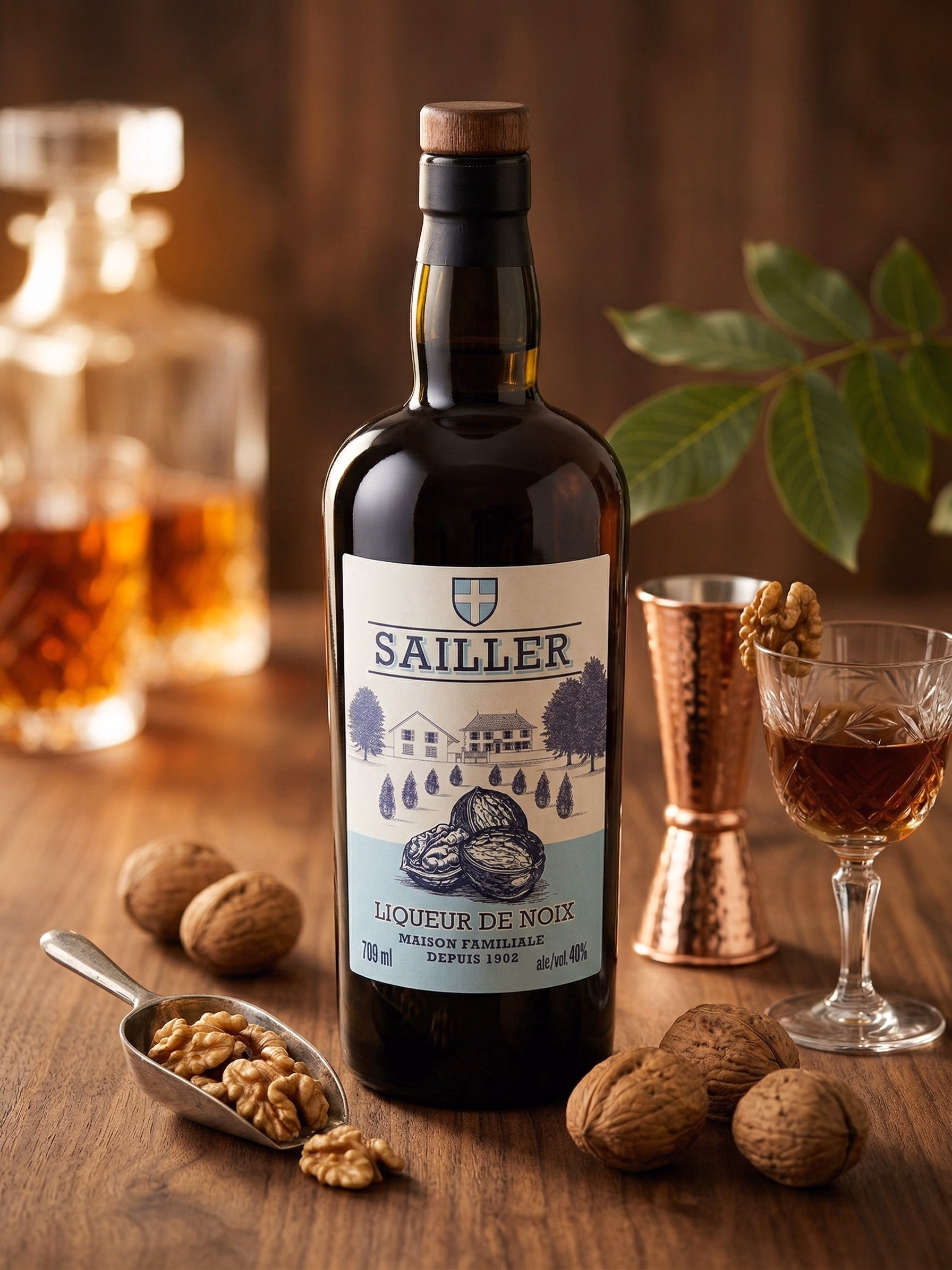 Liqueur de noix SAILLER - 70 cl - 40 % vol.
